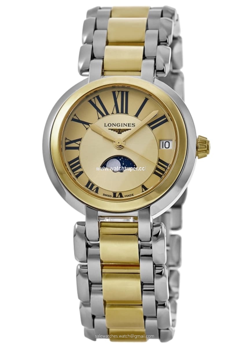 Longines Primaluna Quartz 30mm L8.115.5.31.7 Yellow Gold & Stainless Steel 1