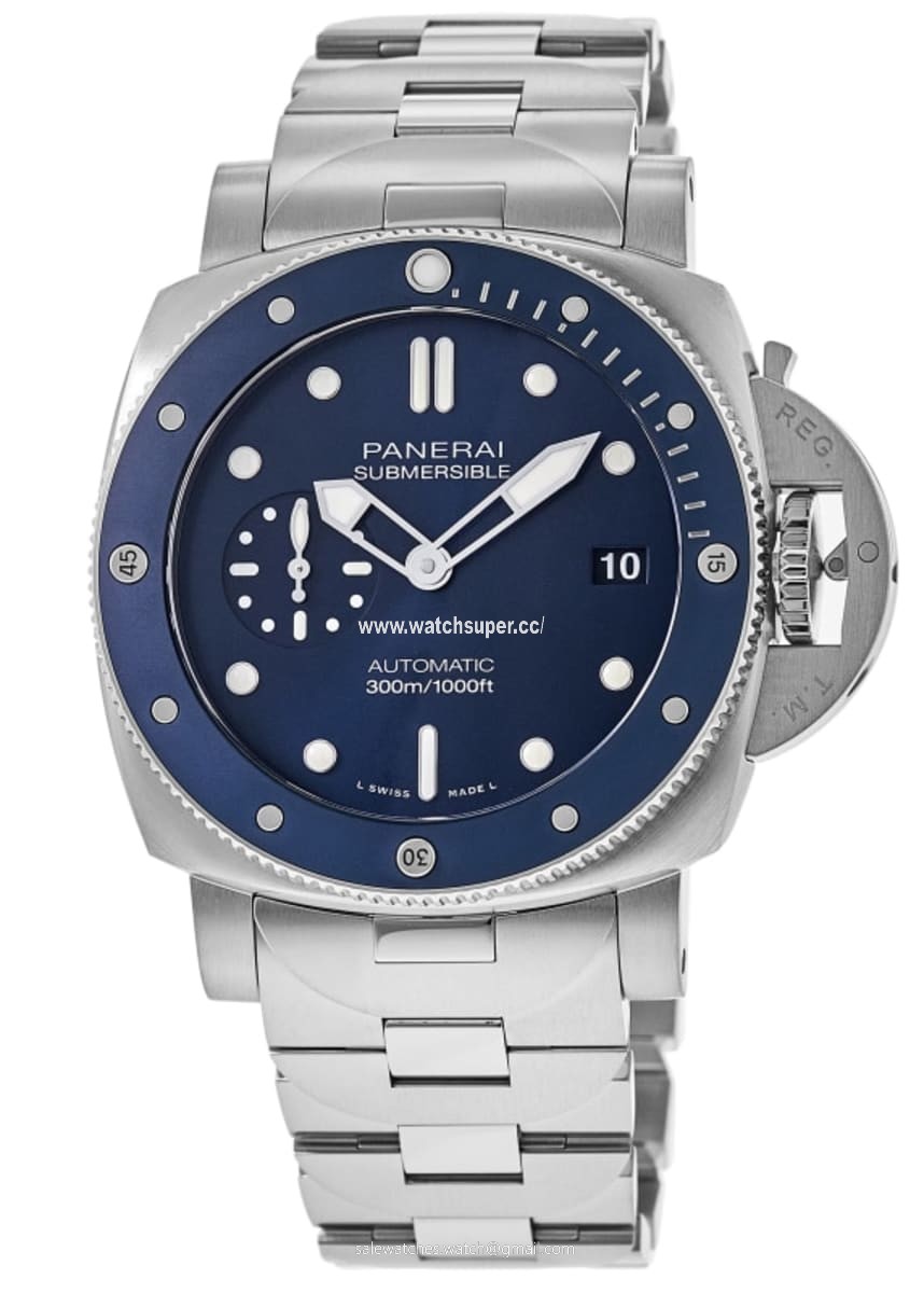 Panerai Submersible Blu Notte PAM02068 Stainless Steel 1