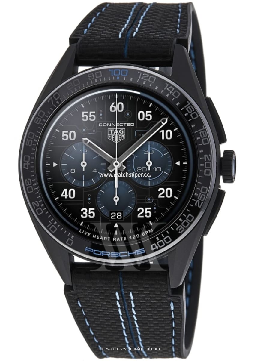 Tag Heuer Connected Calibre E4 - 45mm SBR8A82.EB0264 Titanium 1