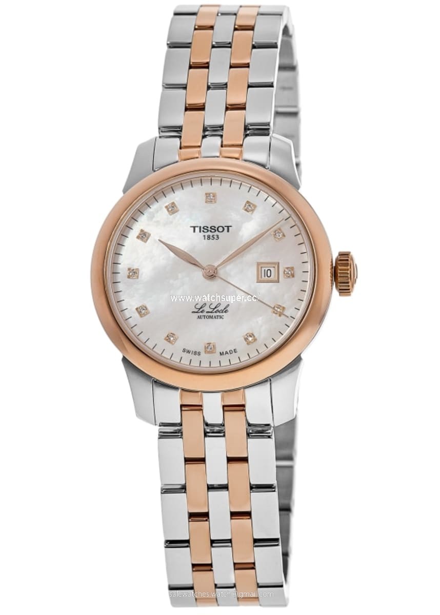 Tissot Le Locle Automatic T006.207.22.116.00 Rose Gold Plated 1