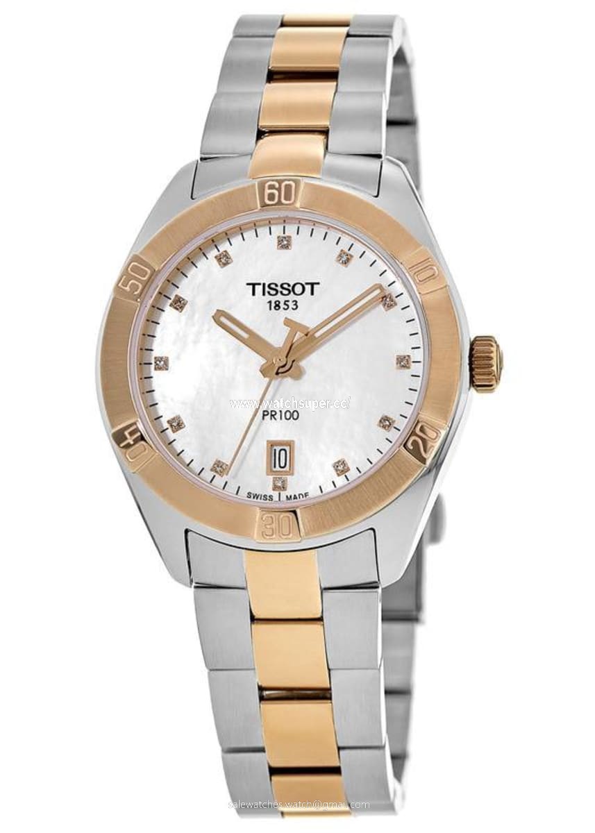 Tissot PR 100  T101.910.22.116.00 Rose Gold & Stainless Steel 1