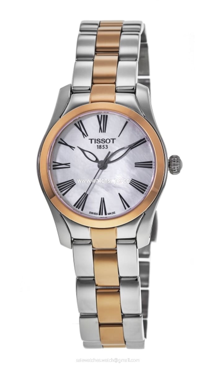 Tissot T-Wave T112.210.22.113.01 Rose Gold & Stainless Steel 1