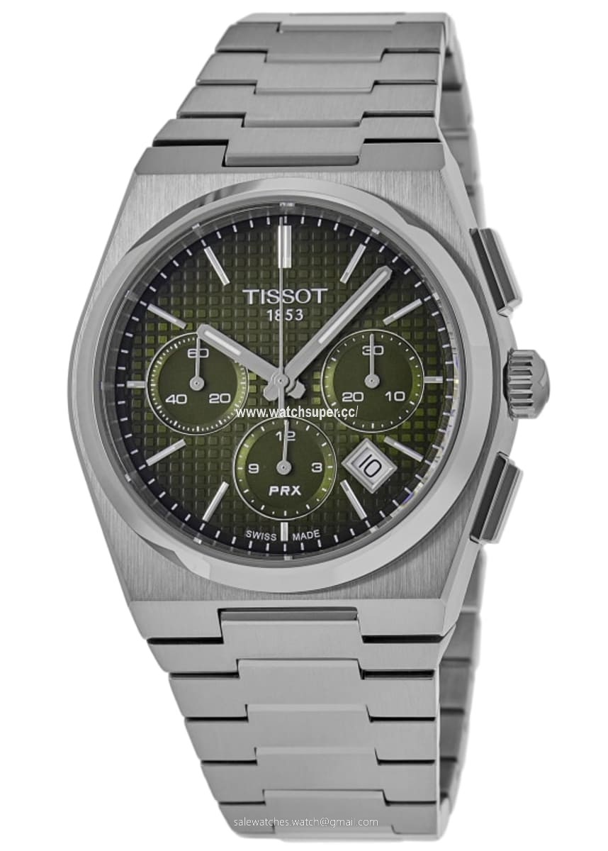 Tissot PRX Automatic Chronograph T137.427.11.091.00 Stainless Steel 1