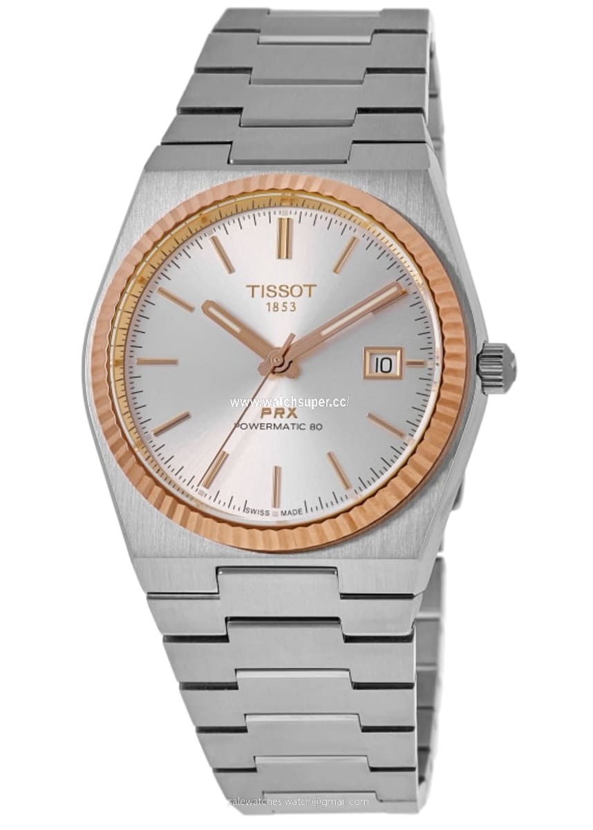 Tissot PRX Powermatic 80 T931.407.41.031.00 Rose Gold & Stainless Steel 1