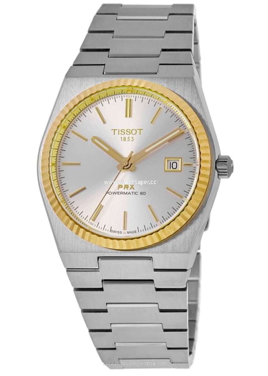 Tissot PRX Powermatic 80 T931.407.41.031.01 Yellow Gold & Stainless Steel 1