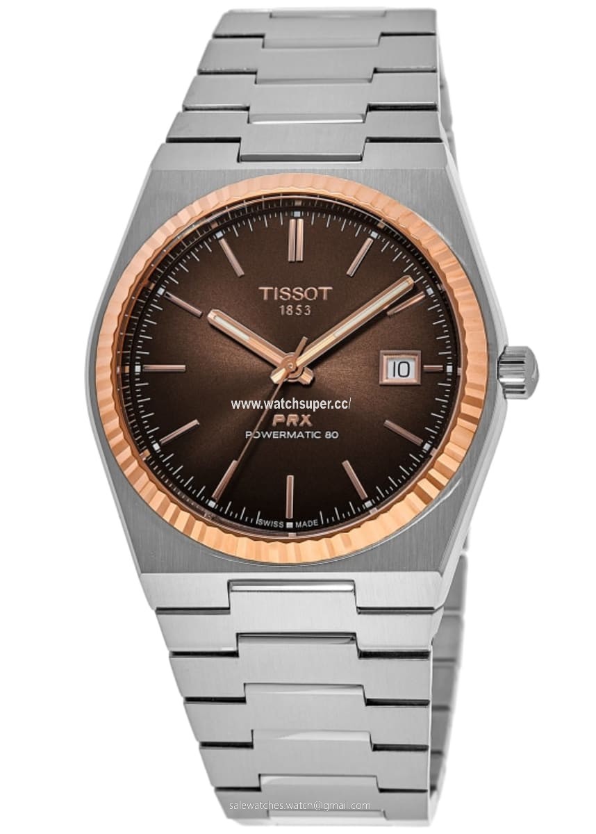 Tissot PRX Powermatic 80 T931.407.41.291.00 Rose Gold & Stainless Steel 1