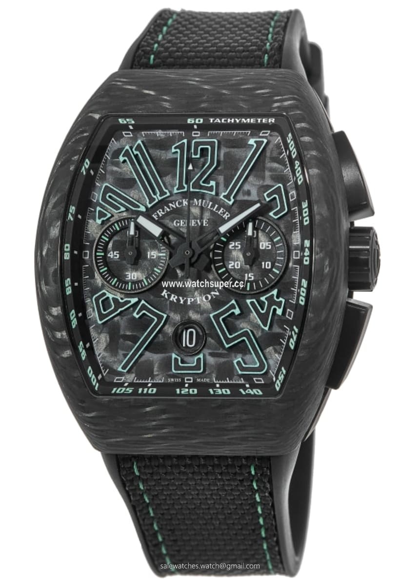 Franck Muller Vanguard Limited Edition V 45 CC DT CARBON VE KRYPTON Carbon Fiber 1