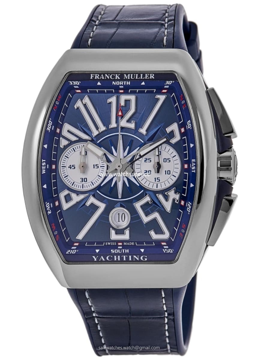 Franck Muller Vanguard Yachting V 45 CC YACHT AC BL Stainless Steel 1