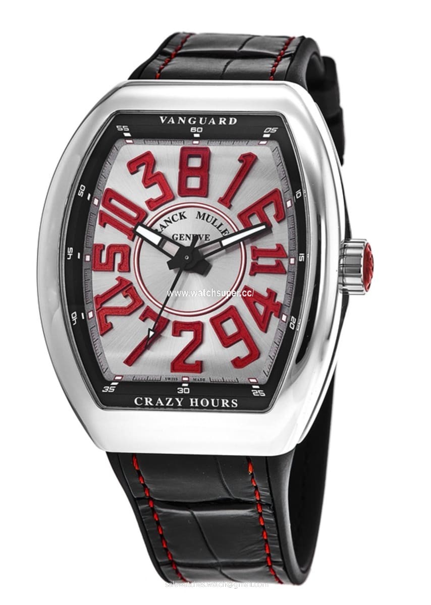 Franck Muller Vanguard Crazy Hours V 45 CH AC (ER) Stainless Steel 1