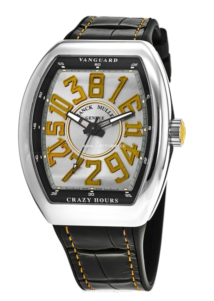 Franck Muller Vanguard Crazy Hours V 45 CH AC (JA) Stainless Steel 1