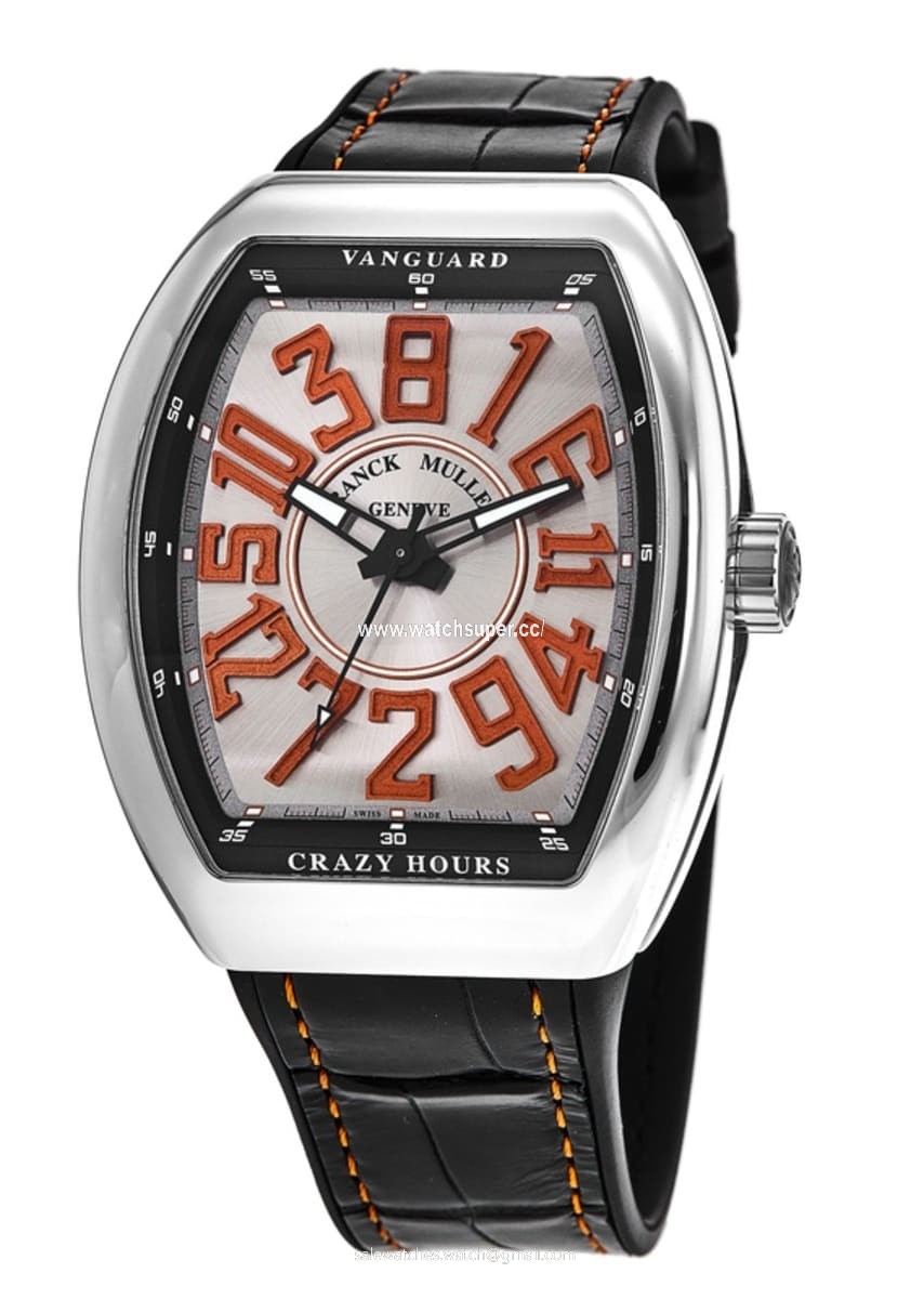 Franck Muller Vanguard Crazy Hours V 45 CH AC (OR) Stainless Steel 1