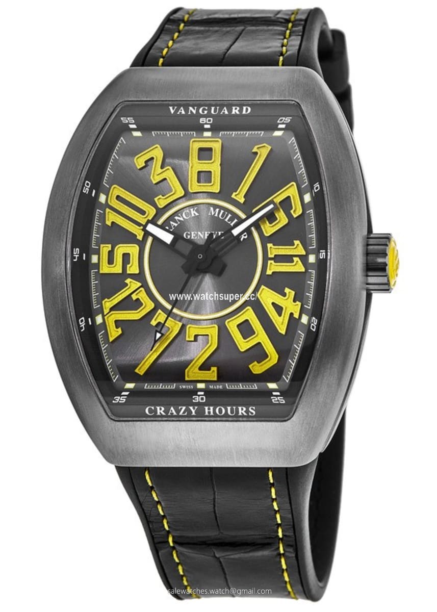 Franck Muller Vanguard Crazy Hours V 45 CH TT BR (JA) Titanium 1