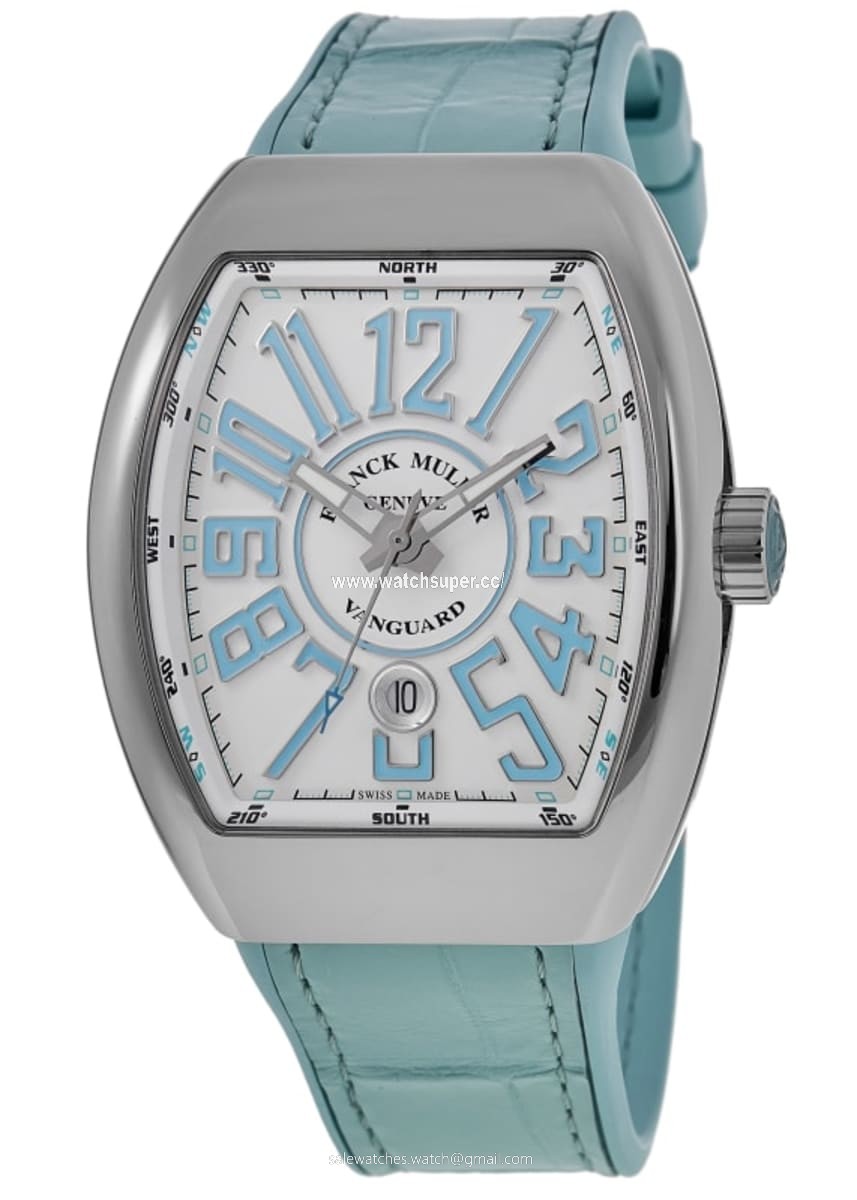 Franck Muller Vanguard Classical V 45 SC DT AC TU Stainless Steel 1