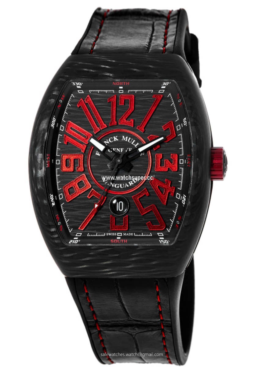 Franck Muller Vanguard  V 45 SC DT CARBON NR (NR) Carbon Fiber 1