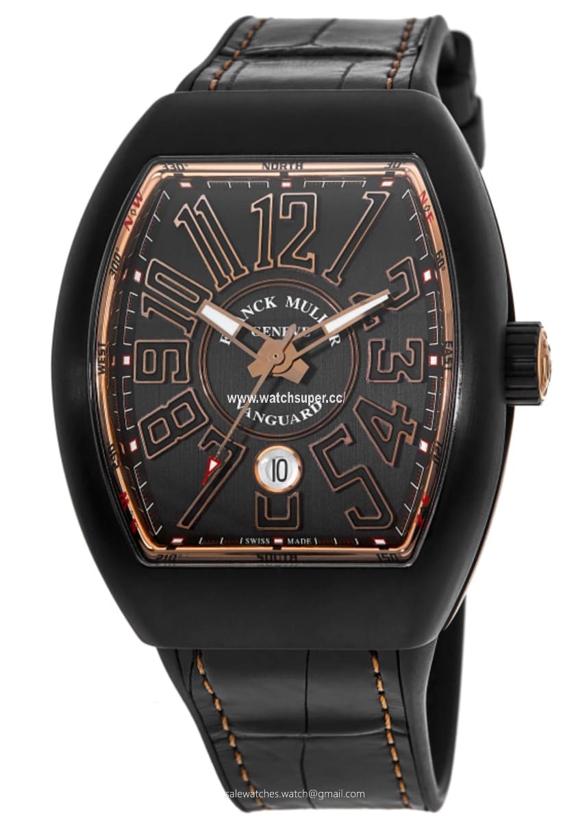 Franck Muller Vanguard Classical V 45 SC DT TT NR BR (5N) Titanium 1