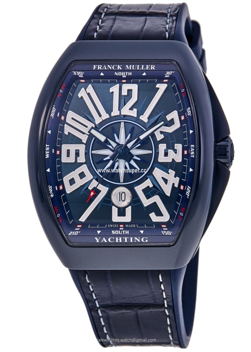 Franck Muller Vanguard Yachting V45SCDTYACHTCRBLW-C Ceramic 1
