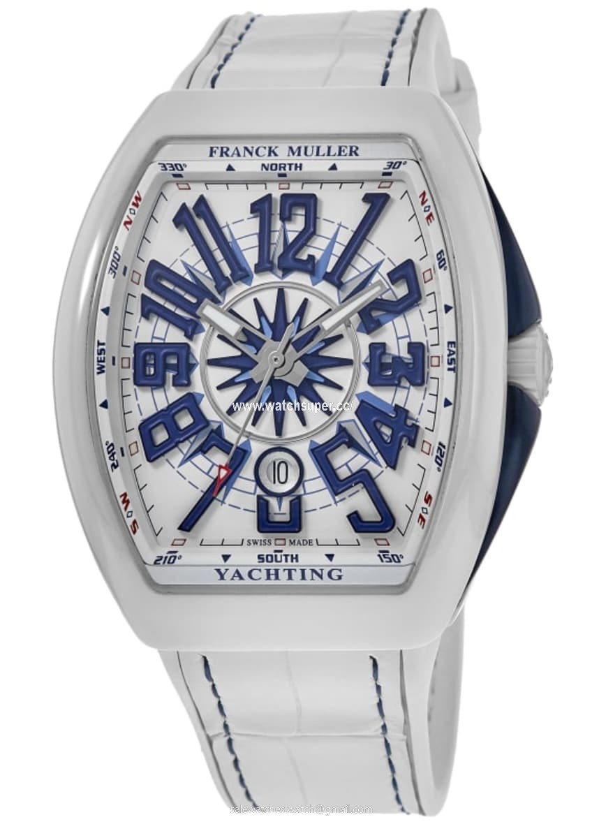 Franck Muller Vanguard Yachting V 45 SC DT YACH WH Ceramic 1