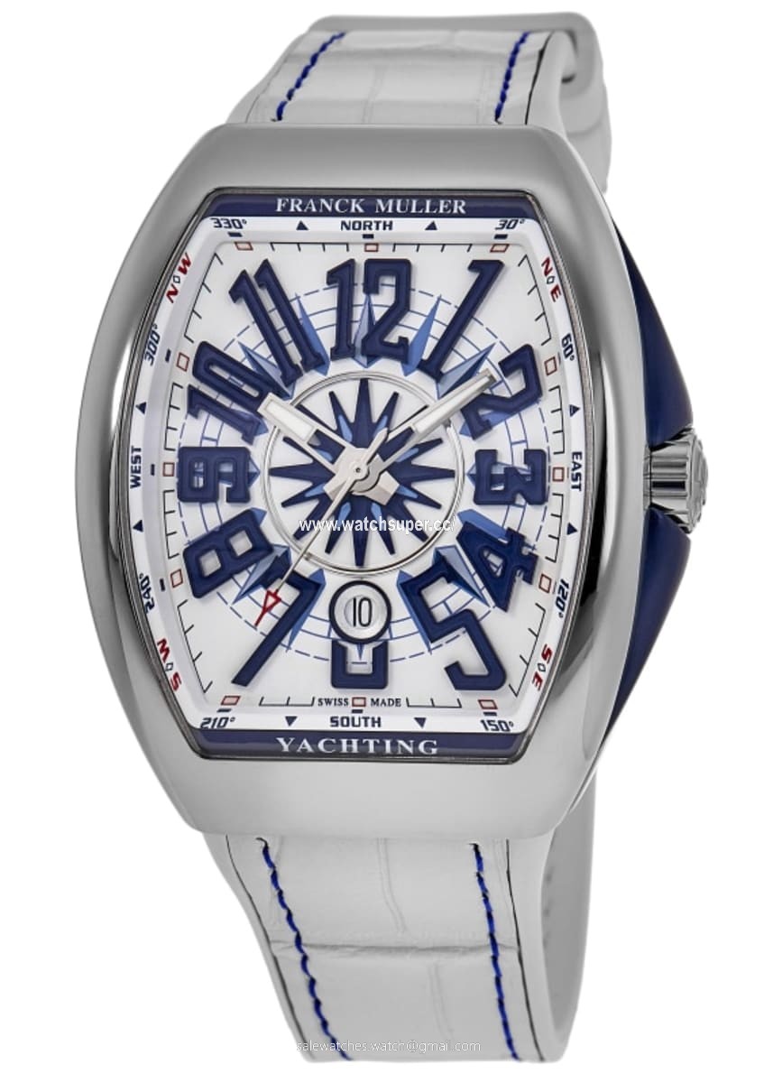 Franck Muller Vanguard Yachting V45SCYACHTACWH Stainless Steel 1