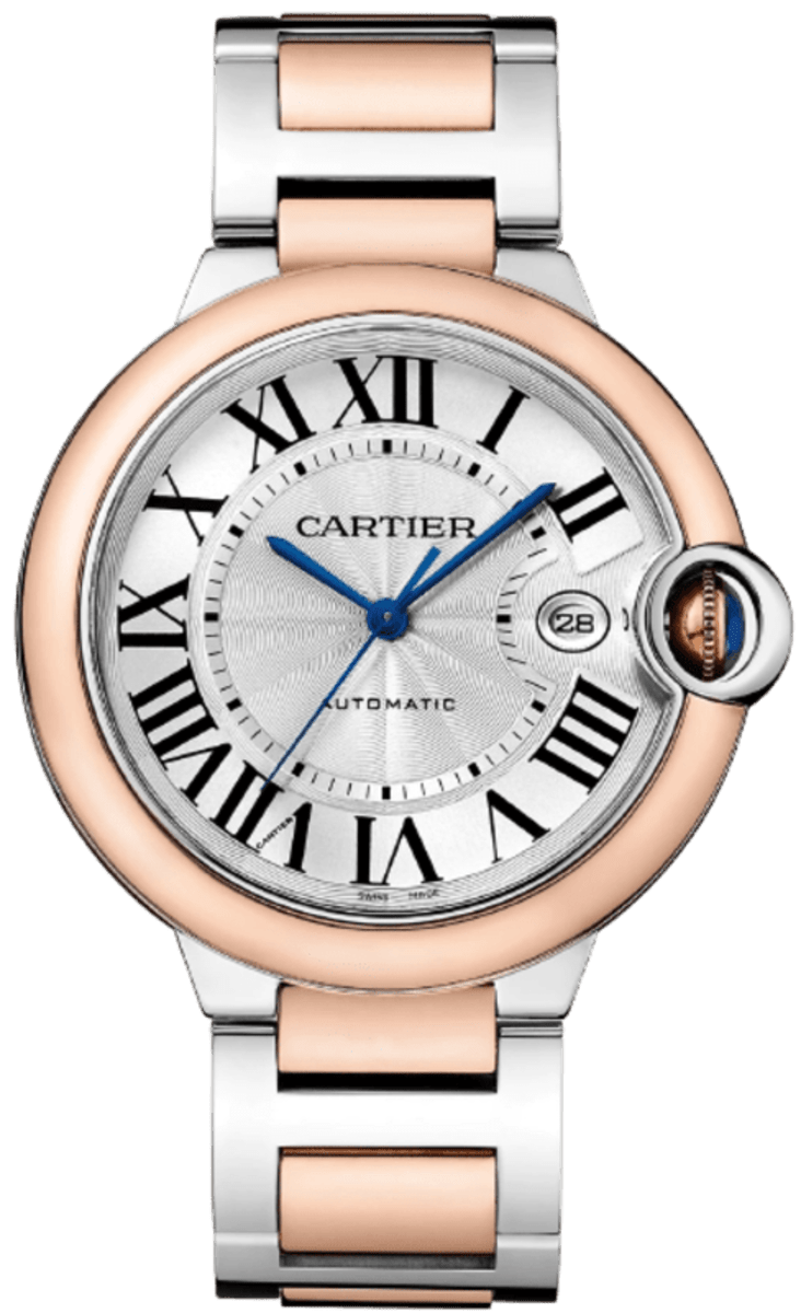 Cartier Ballon Bleu de Cartier W2BB0034 Rose Gold & Stainless Steel 1