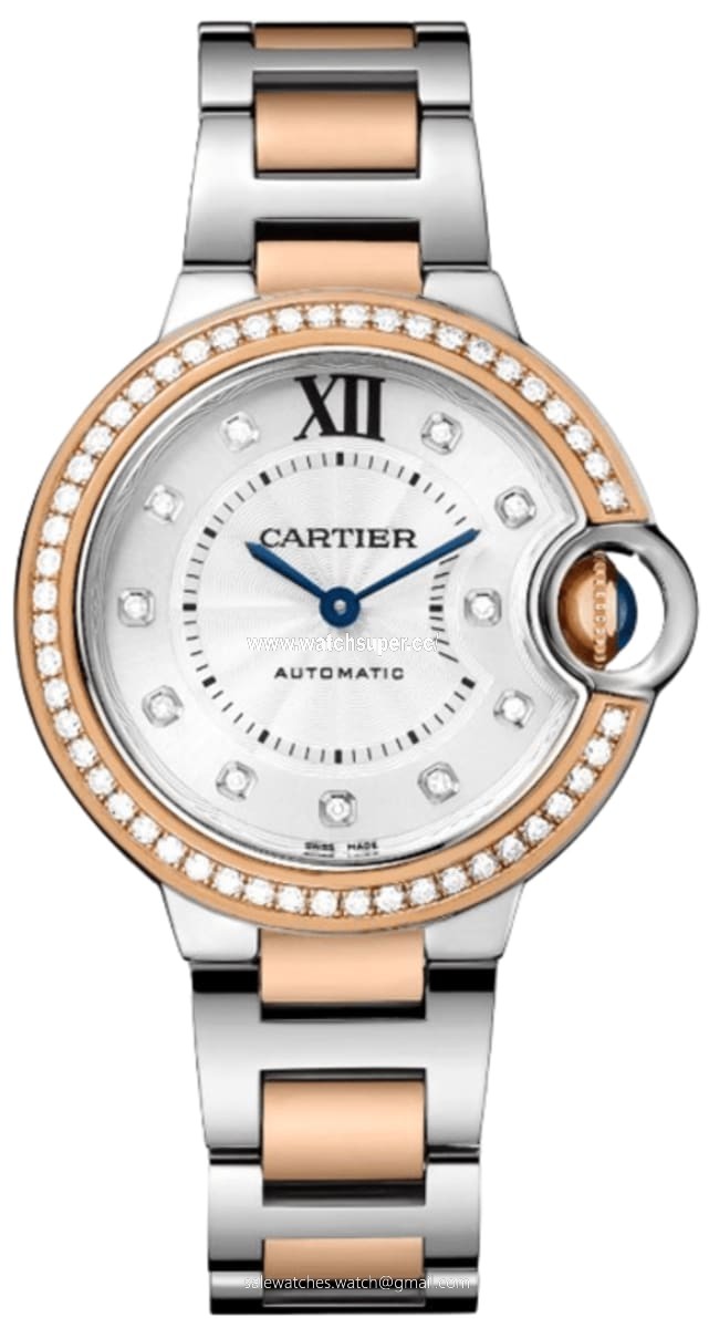 Cartier Ballon Bleu de Cartier W3BB0023 Rose Gold & Stainless Steel 1