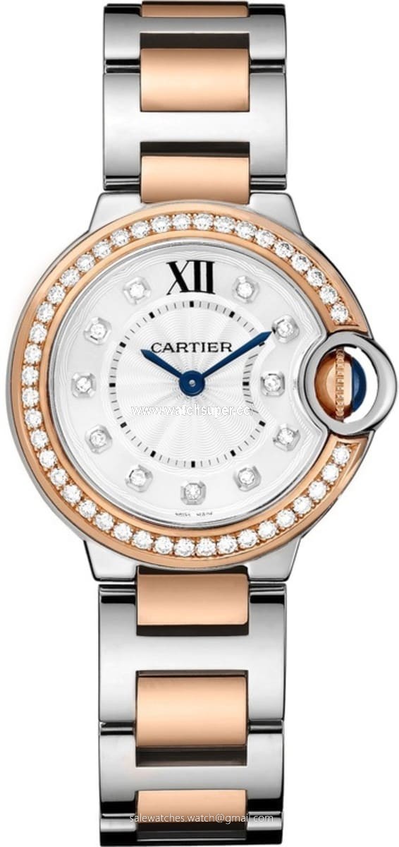 Cartier Ballon Bleu de Cartier W3BB0025 Rose Gold & Stainless Steel 1