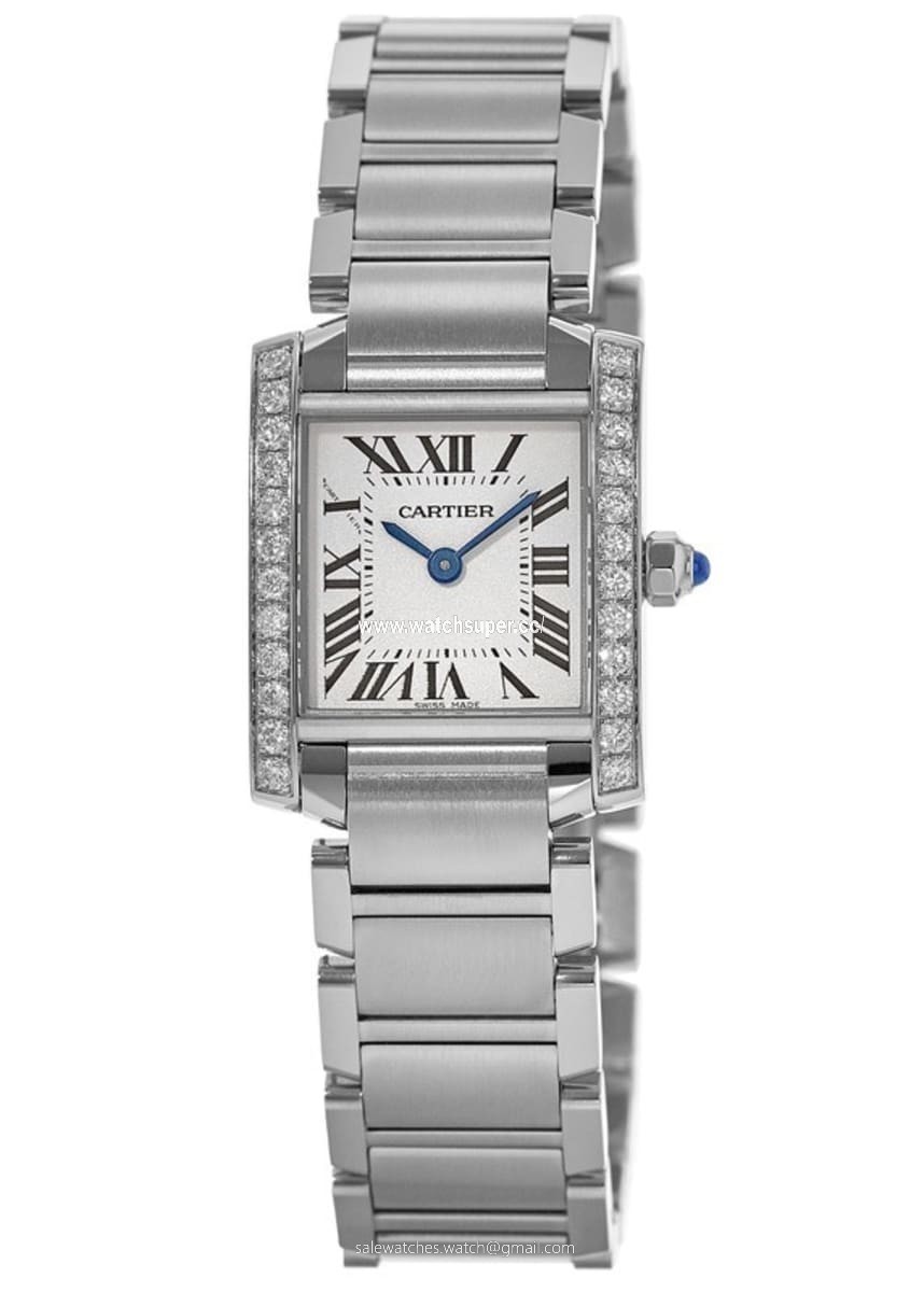 Cartier Tank Francaise W4TA0008 Stainless Steel 1