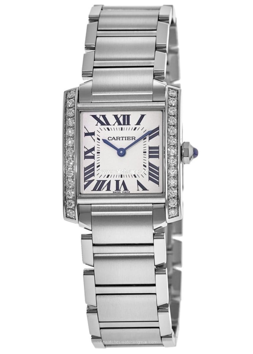 Cartier Tank Francaise W4TA0009 Stainless Steel 1