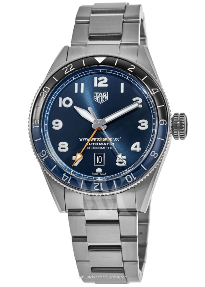Tag Heuer Autavia COSC GMT WBE511A.BA0650 Stainless Steel 1