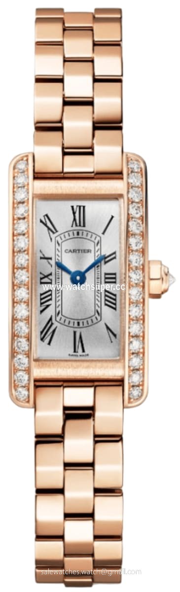 Cartier Tank Americaine WJTA0043 Rose Gold 1
