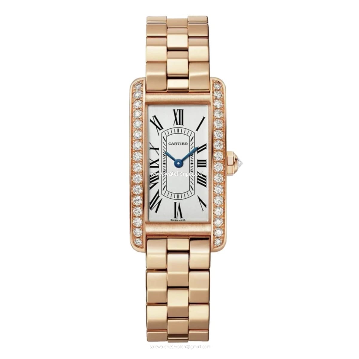Cartier Tank Americaine WJTA0056 Rose Gold 1