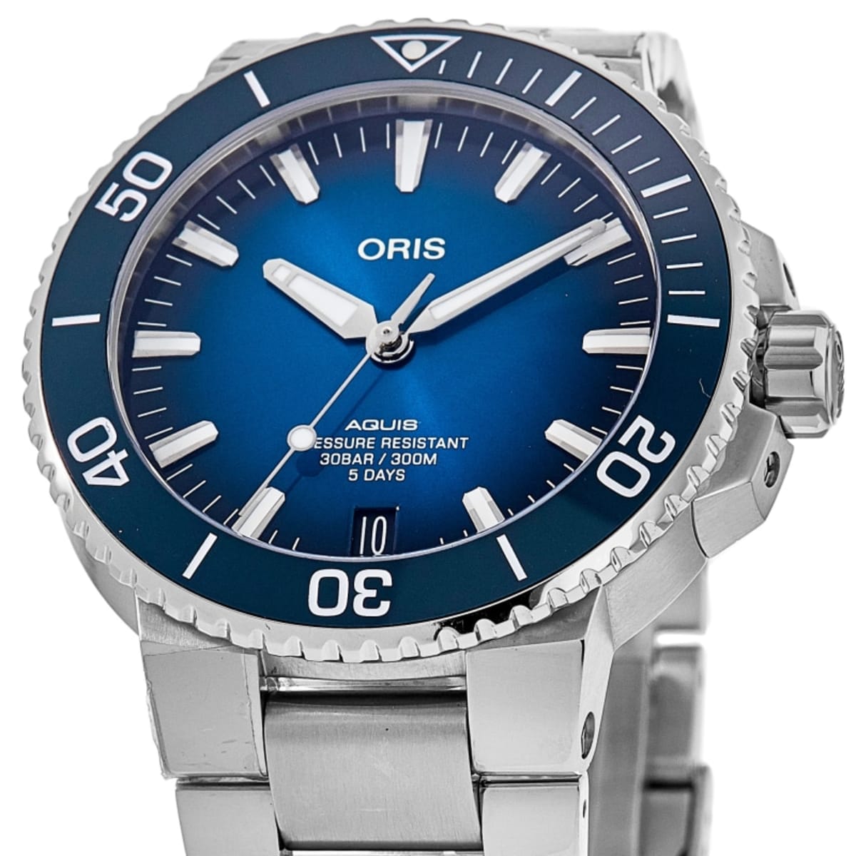 Oris Aquis Date 01 400 7763 4135-07 8 24 09PEB Stainless Steel 2