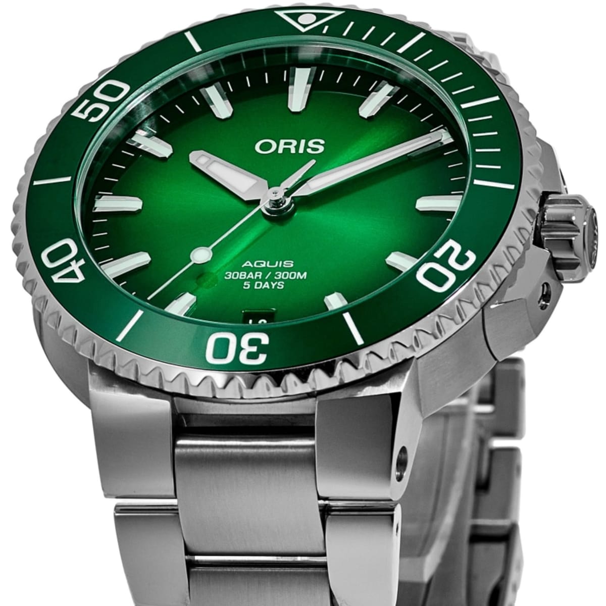 Oris Aquis Date 01 400 7769 4157-07 8 22 09PEB Stainless Steel 2