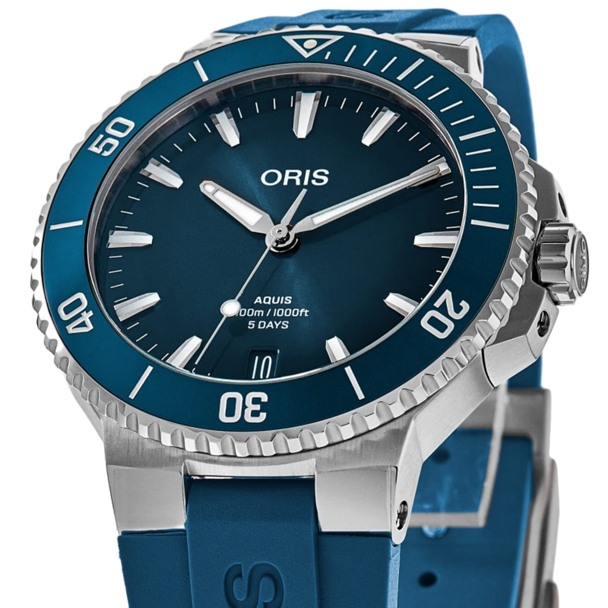 Oris Aquis Date 01 400 7790 4135-07 4 23 45EB Stainless Steel 2