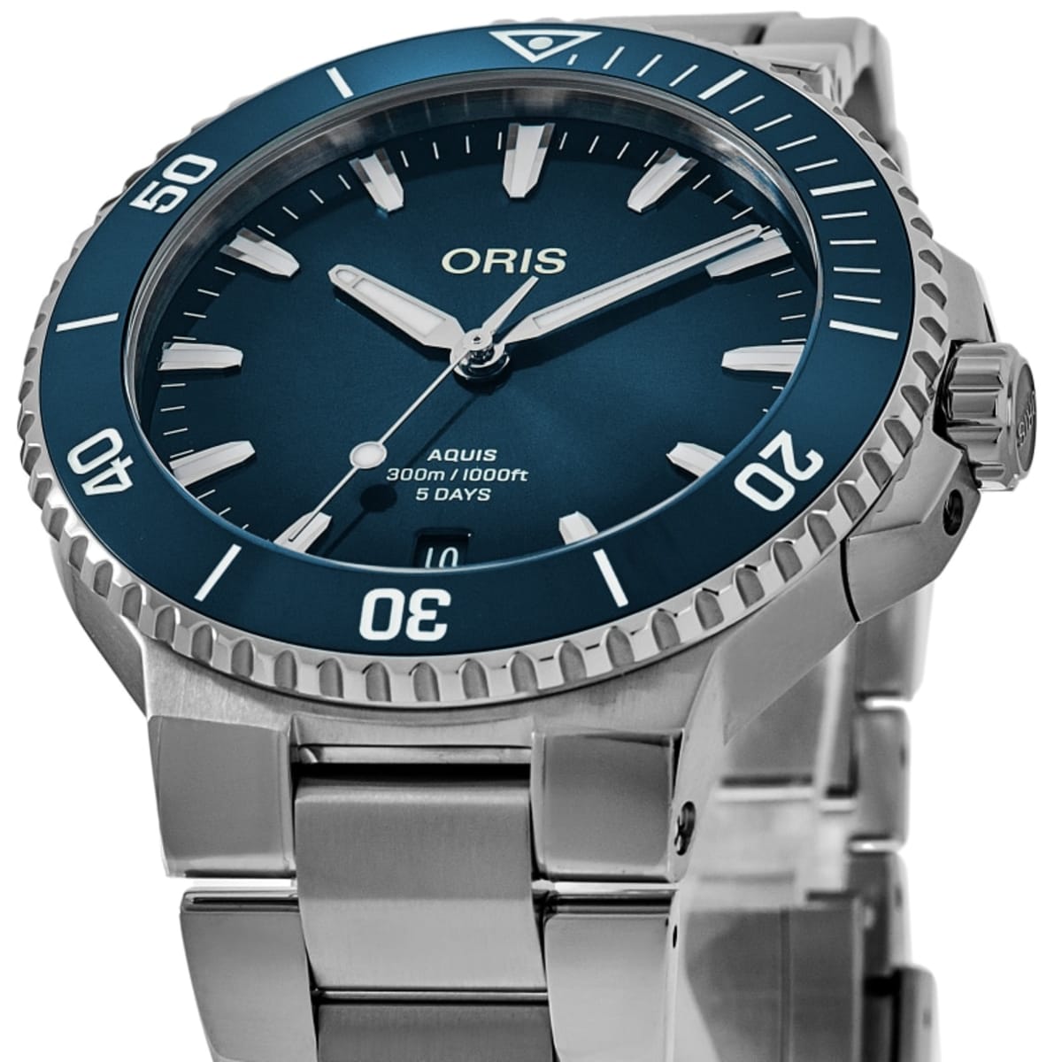 Oris Aquis Date 01 400 7790 4135-07 8 23 02PEB Stainless Steel 2