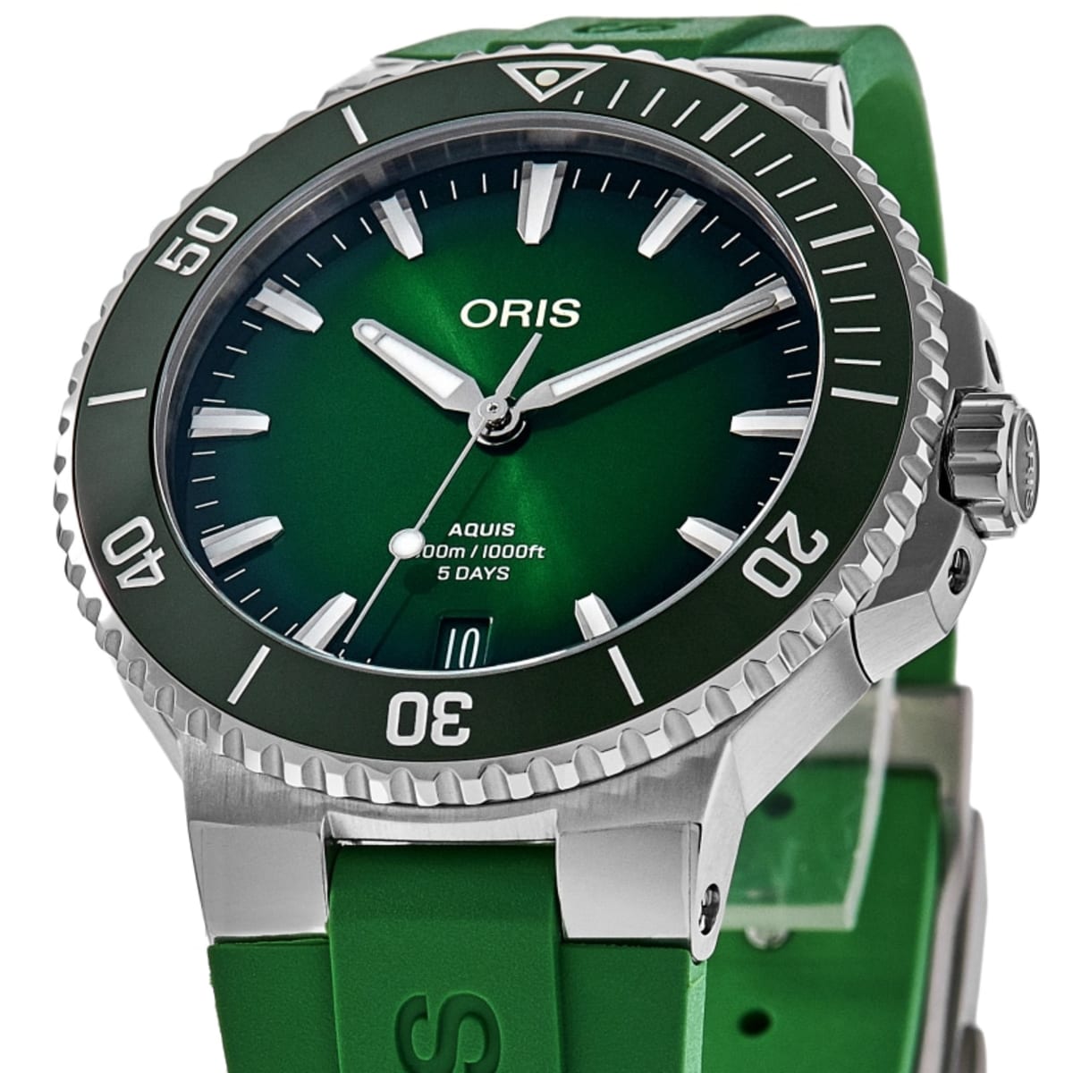 Oris Aquis Date 01 400 7790 4157-07 4 23 47EB Stainless Steel 2