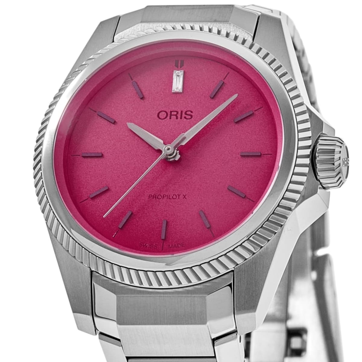Oris ProPilot X Miss Piggy 01 531 7796 4158-07 8 17 05LC Stainless Steel 2