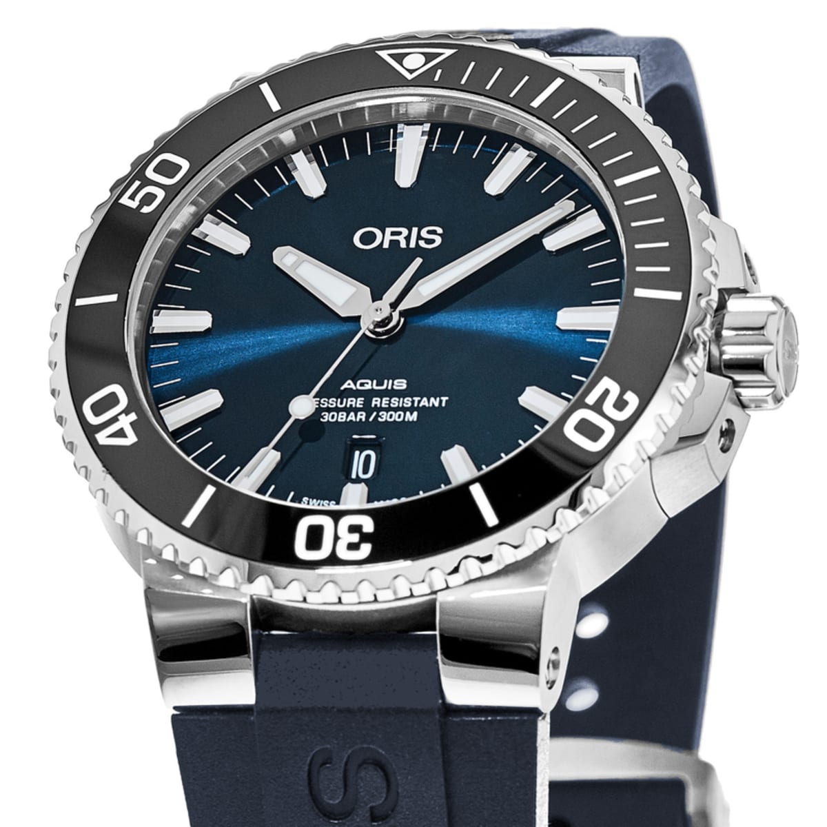 Oris Aquis Date 01 733 7730 4135-07 4 24 65EB Stainless Steel 2