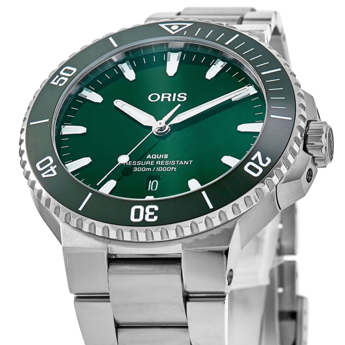 Oris Aquis Date 01 733 7766 4157-07 8 22 05PEB Stainless Steel 2