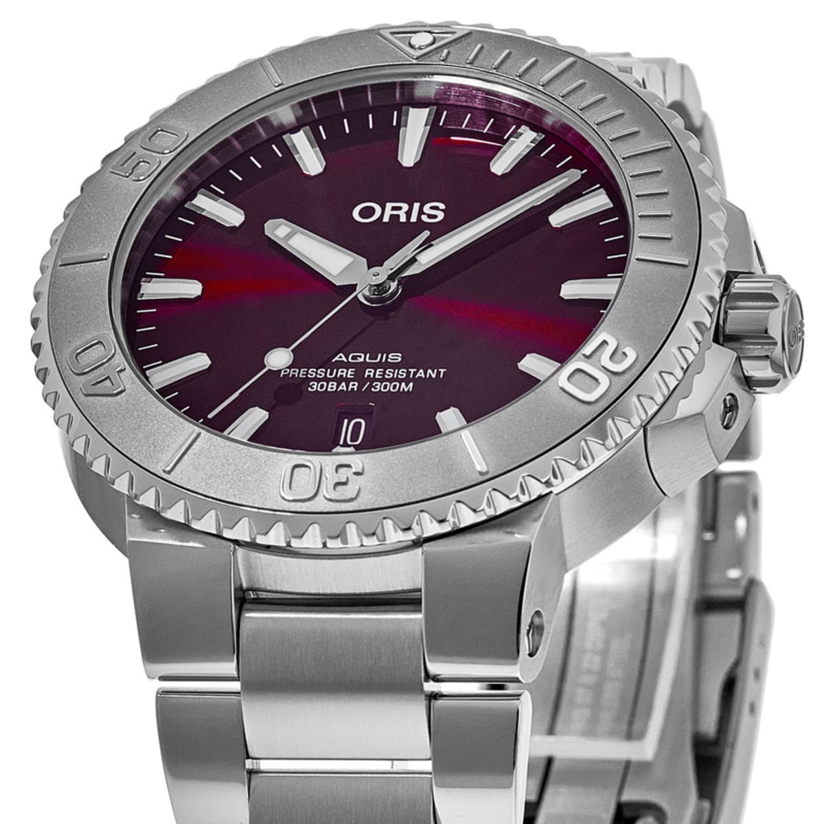 Oris Aquis Date 01 733 7766 4158-07 8 22 05PEB Stainless Steel 2