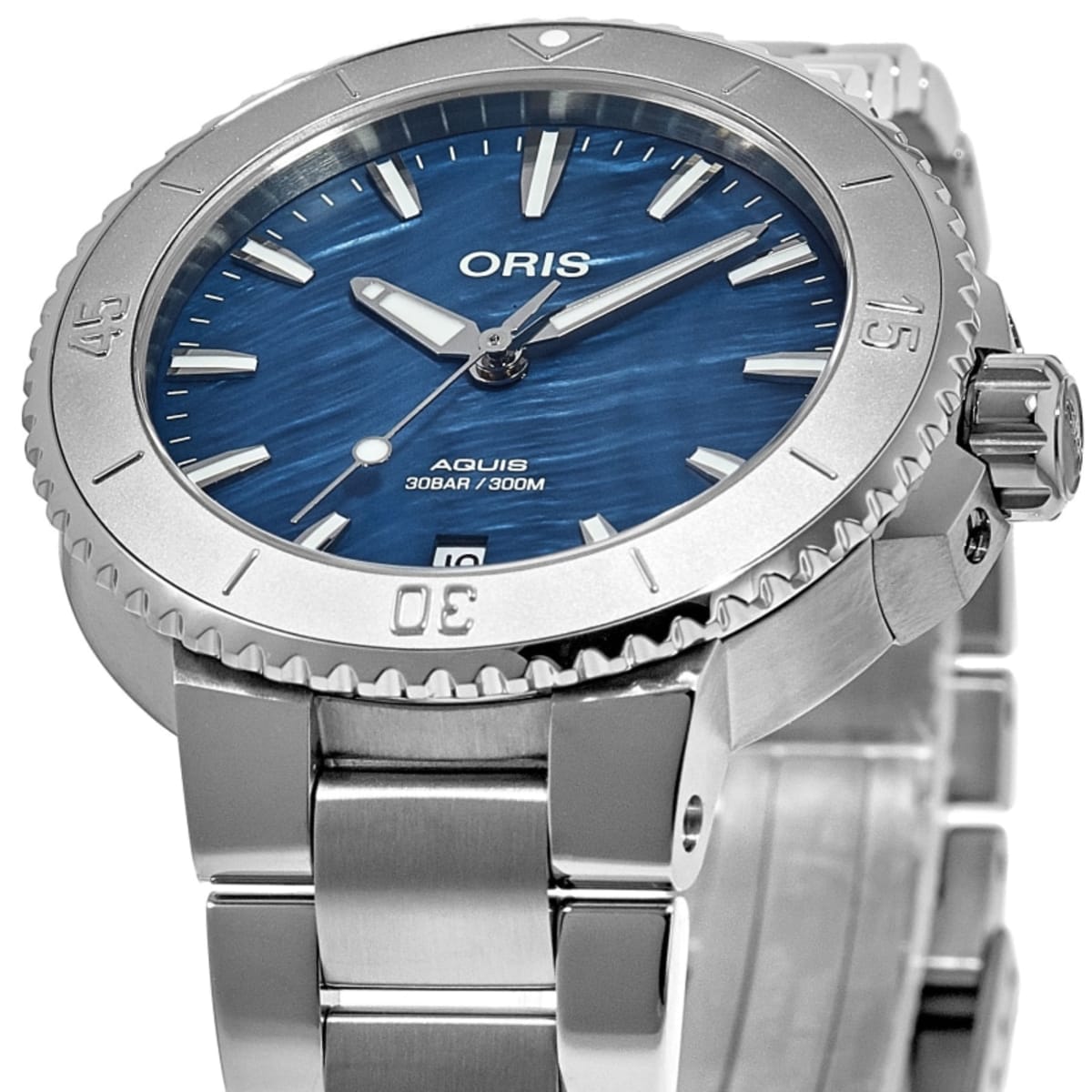 Oris Aquis Date 01 733 7770 4155-07 8 18 05P Stainless Steel 2