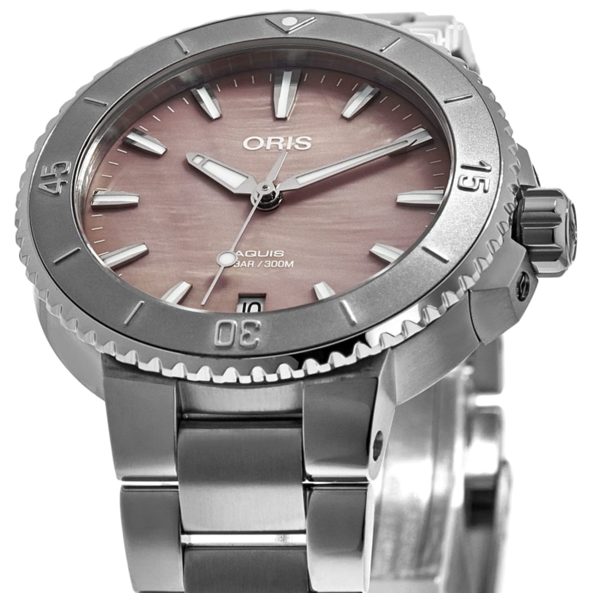 Oris Aquis Date 01 733 7770 4158-07 8 18 05P Stainless Steel 2