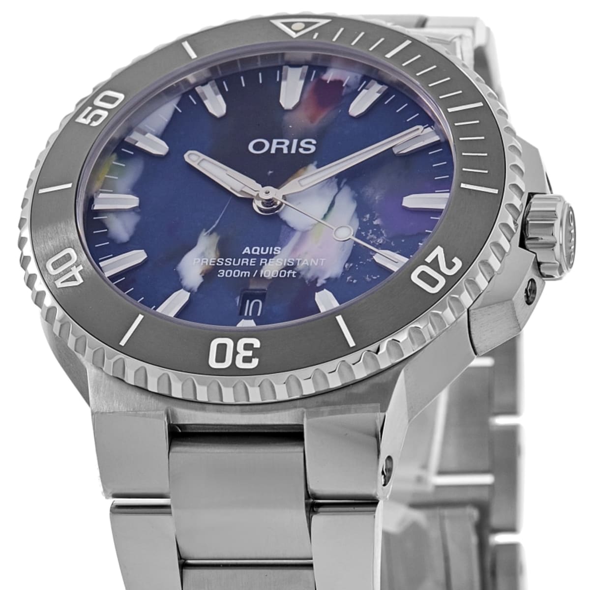 Oris Aquis Date 01 733 7787 4150-07 8 22 04PEB Stainless Steel 2