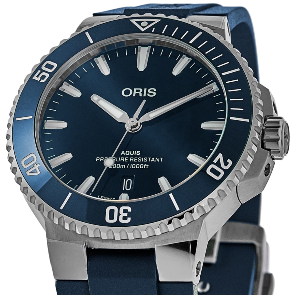 Oris Aquis Date 01 733 7789 4135-07 4 23 35FC Stainless Steel 2