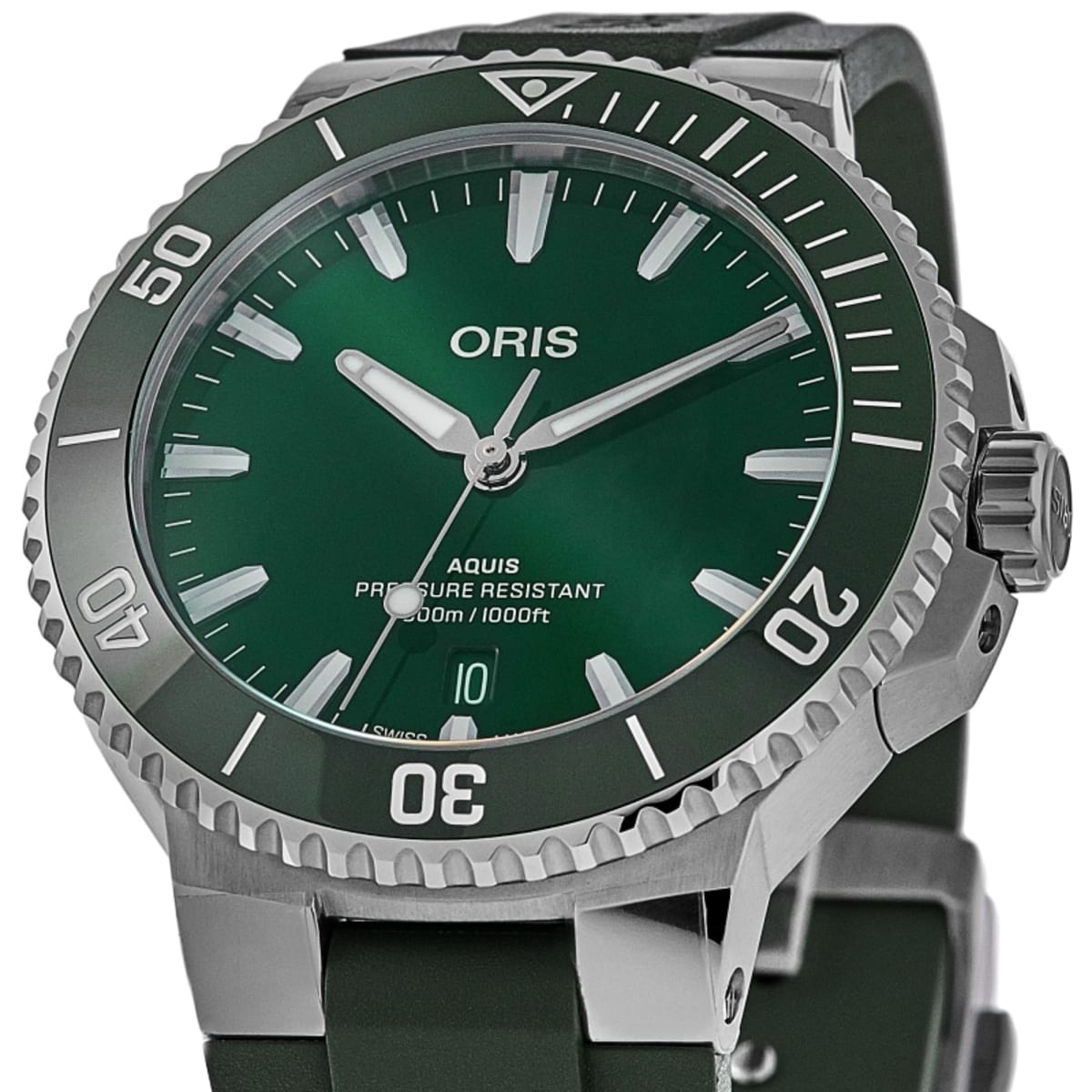 Oris Aquis Date 01 733 7789 4157-07 4 23 37FC Stainless Steel 2