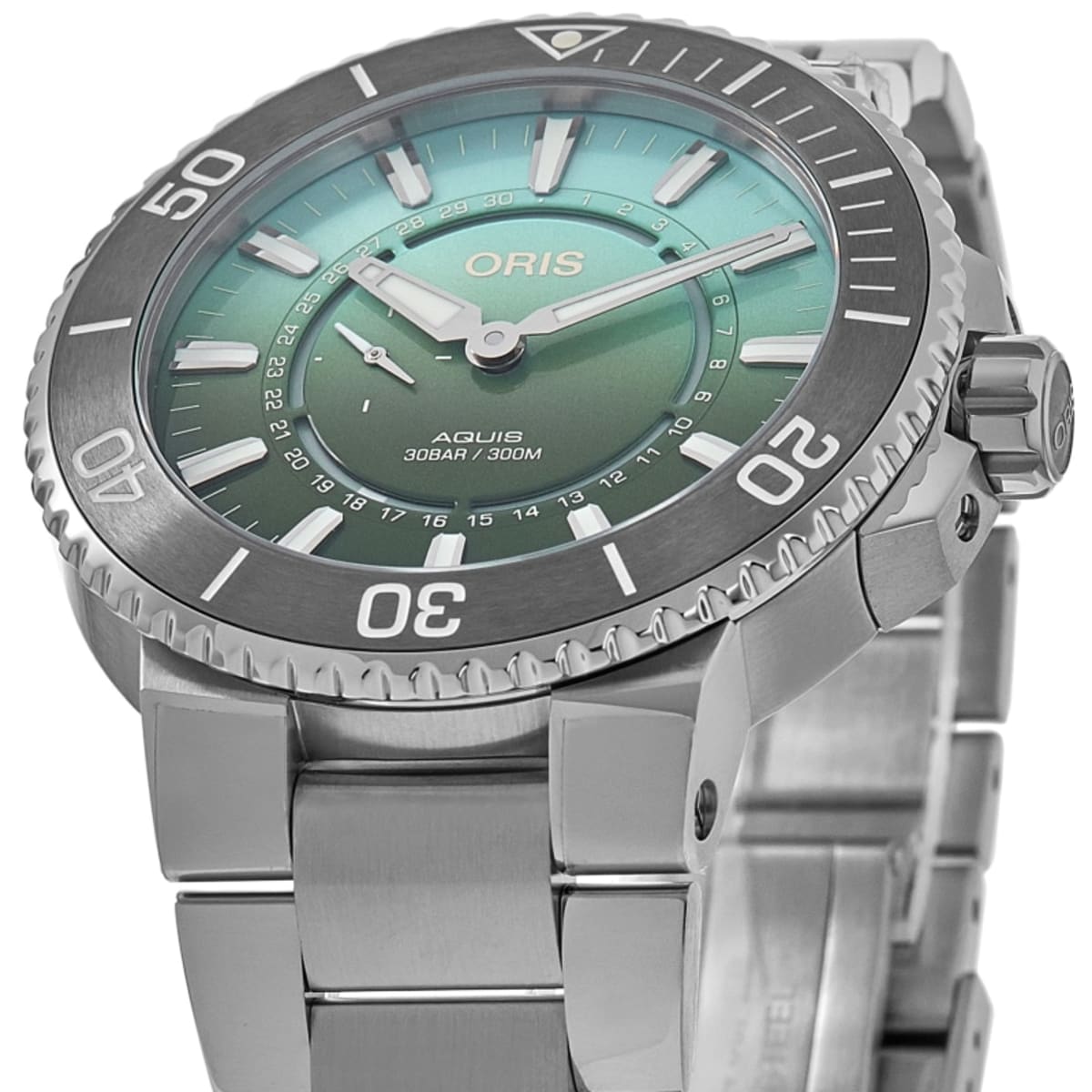 Oris Aquis Small Second, Date 01 743 7734 4197-SET Stainless Steel 2