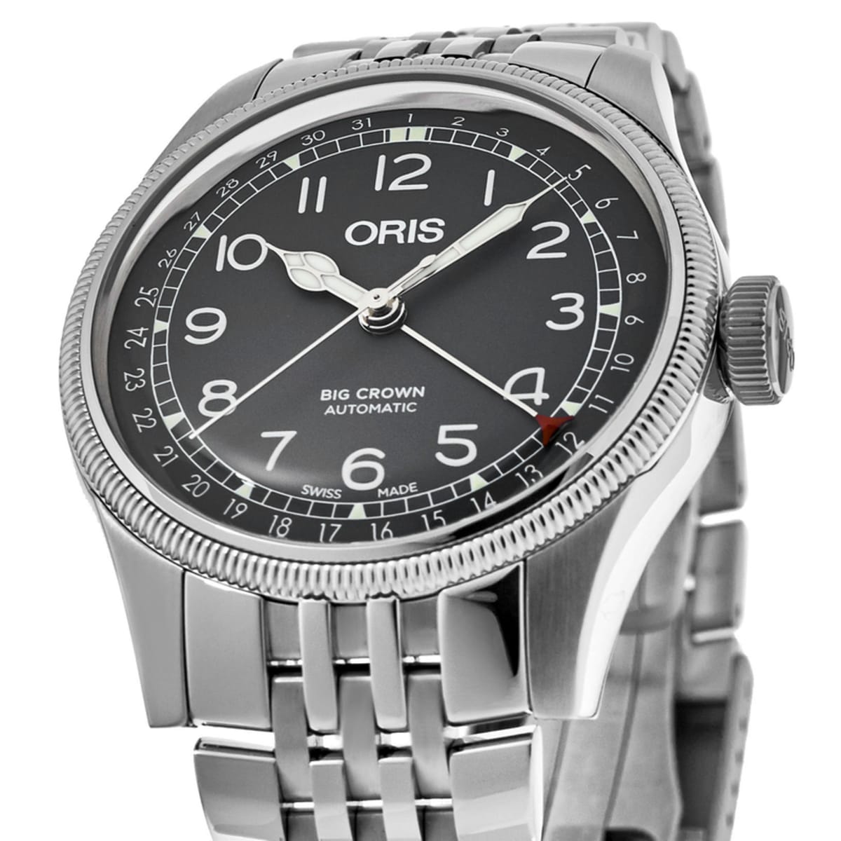 Oris Big Crown Pointer Date 01 754 7741 4064-07 8 20 22 Stainless Steel 2