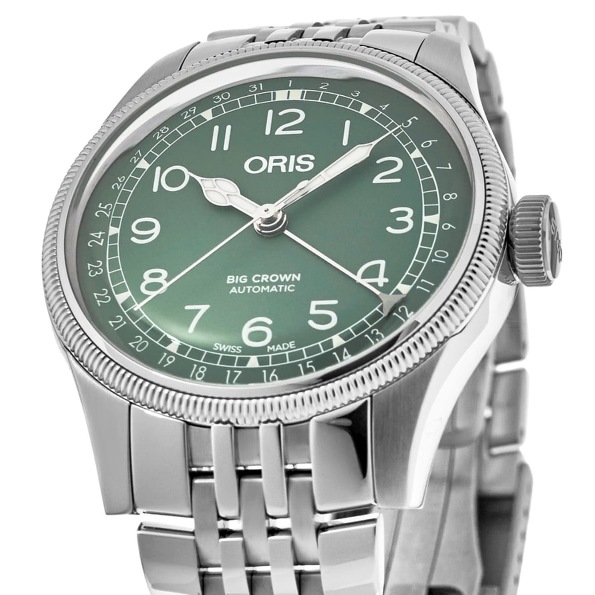 Oris Big Crown Pointer Date 01 754 7749 4067-07 8 17 22 Stainless Steel 2