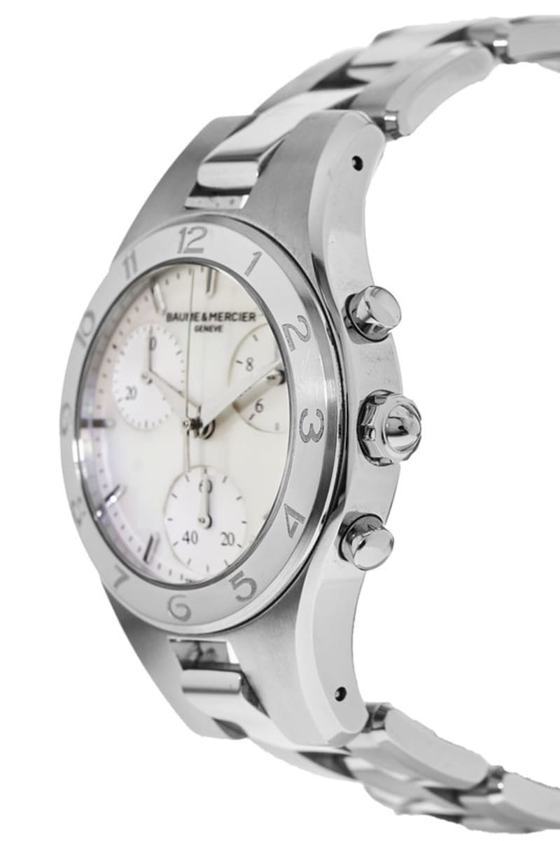 Baume & Mercier Linea Quartz Chronograph 10012-PO Stainless Steel 2