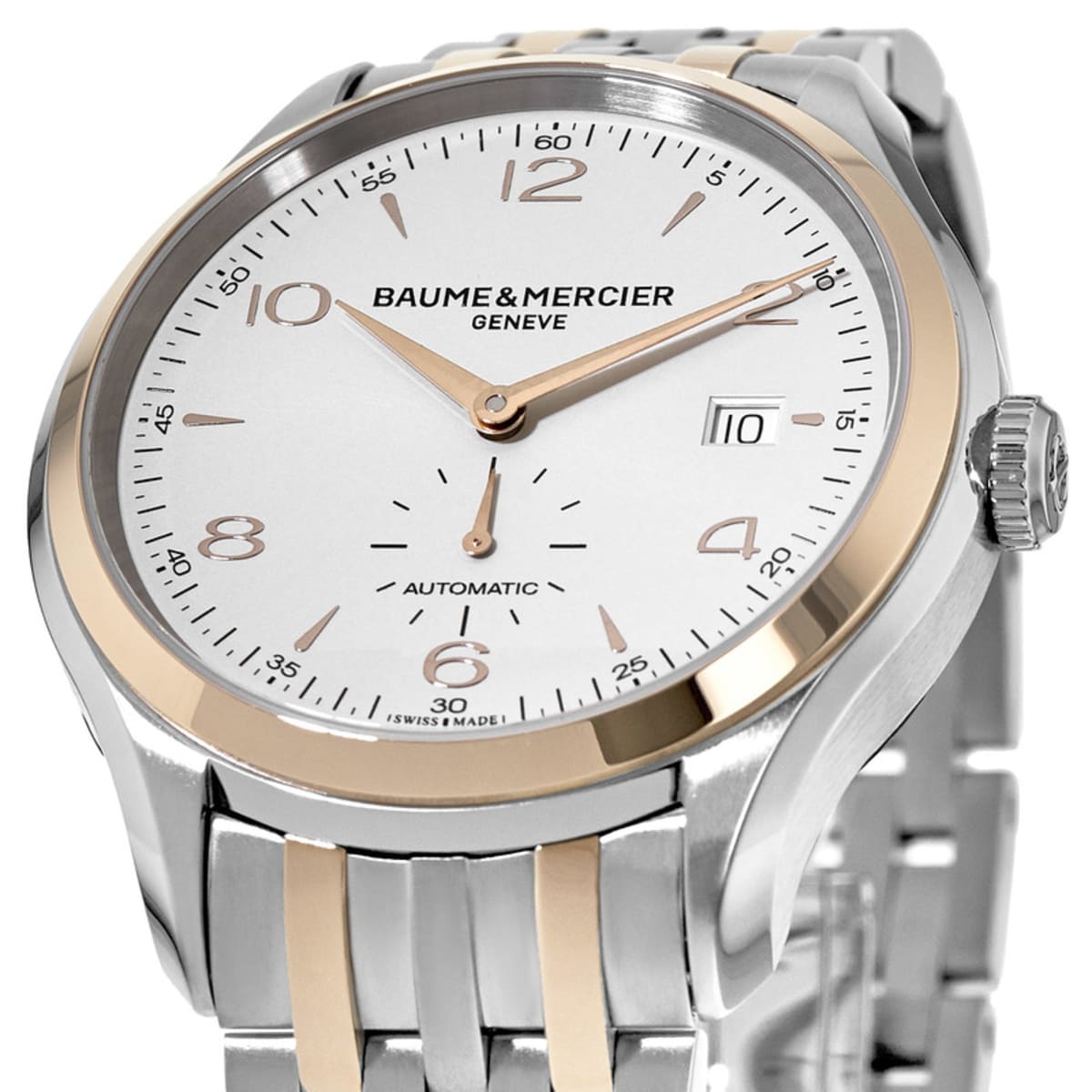 Baume & Mercier Clifton Automatic 41mm 10140 Rose Gold & Stainless Steel 2