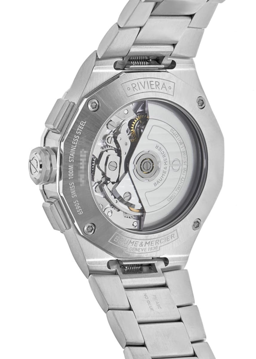 Baume & Mercier Riviera 10624 Stainless Steel 2